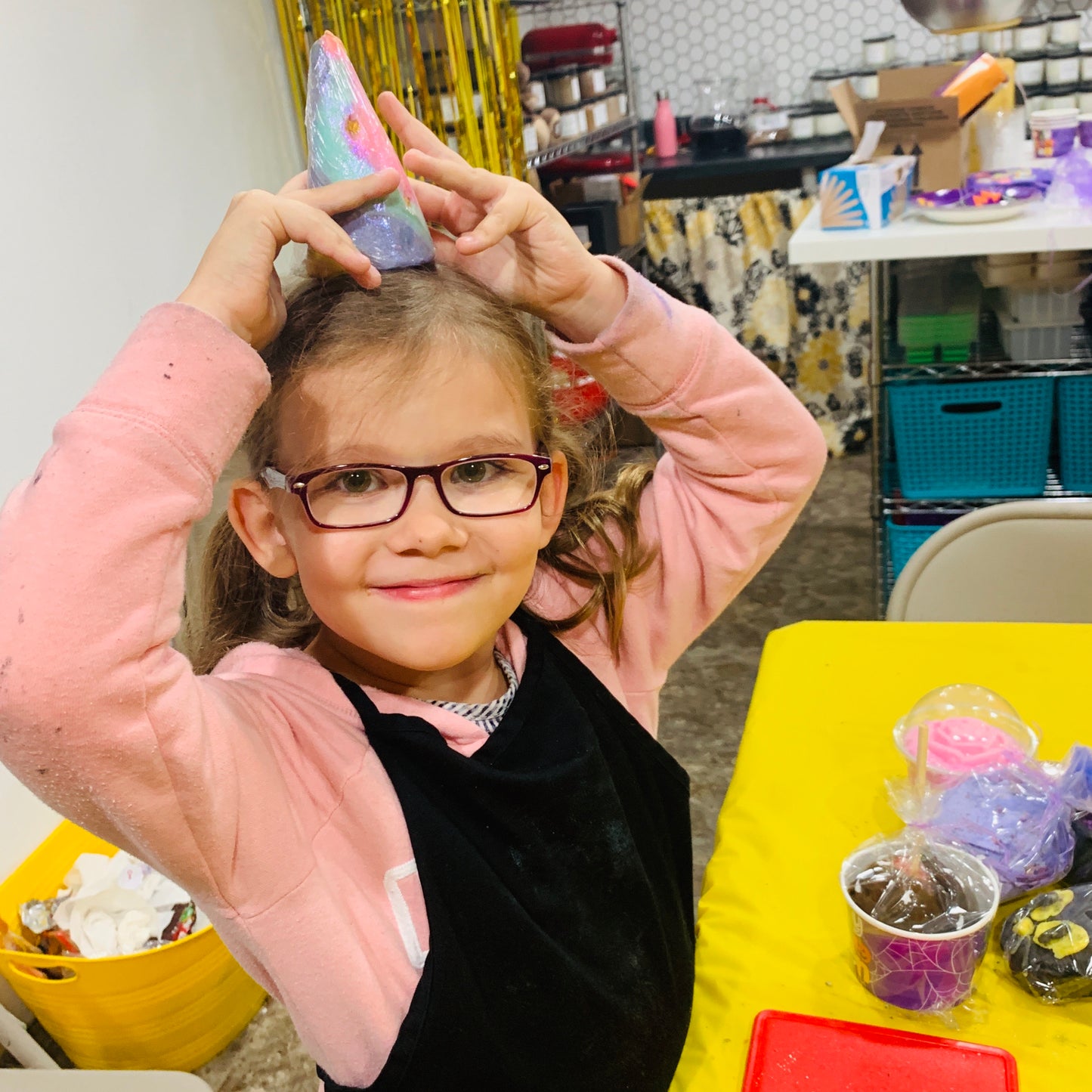 MAGIC HORN - DIY BUBBLE DOUGH PARTY OR INDIVIDUAL KIT