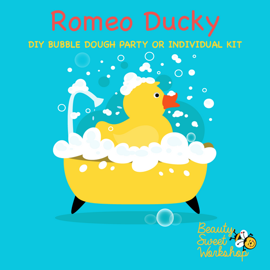 ROMEO DUCKEY -  DIY BUBBLE DOUGH PARTY OR INDIVIDUAL KIT