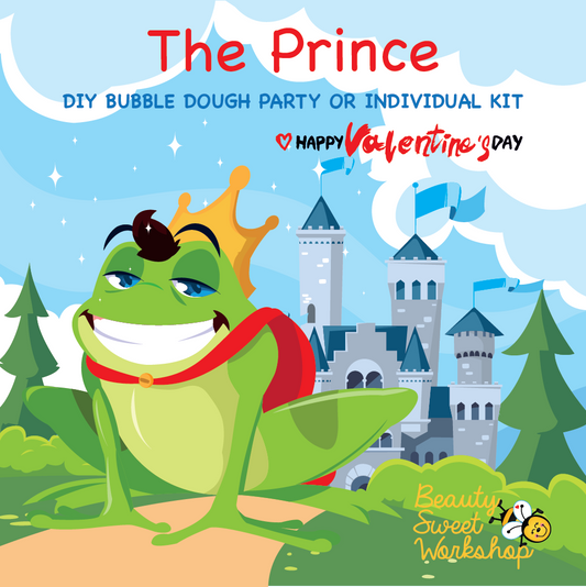 THE PRINCE -  DIY BUBBLE DOUGH PARTY OR INDIVIDUAL KIT