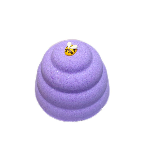 LAVENDER BUZZ COLOR-CHANGING BATH BOMB